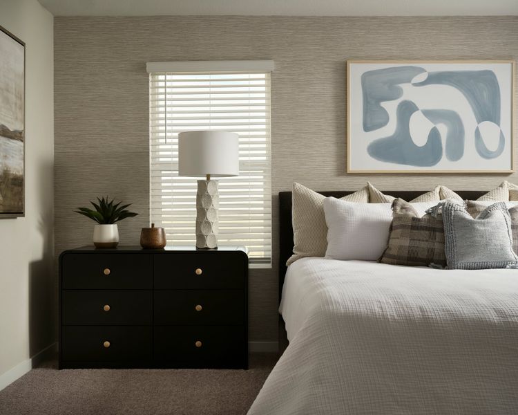 Furnished interior view inside a new home in Barefoot, Firestone (Image 9).
