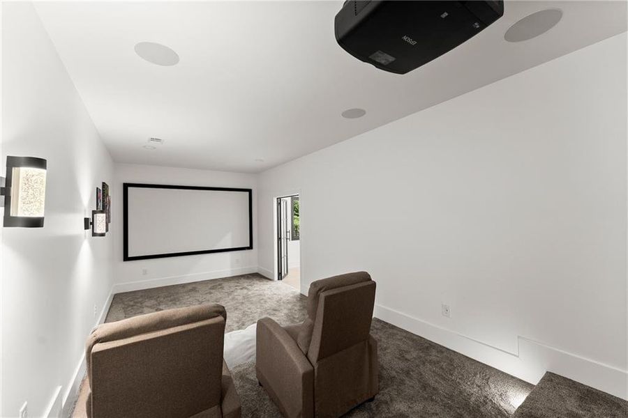 Furnished interior view inside a new home in , Hartwell (Image 39).