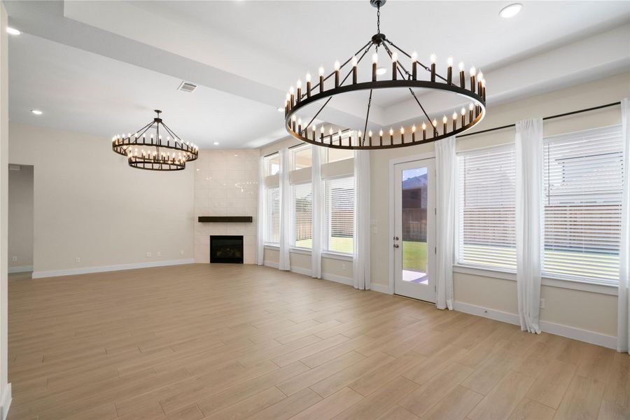 Spacious, unfurnished interior of a new home in Woodson’s Reserve, Spring (Image 23).