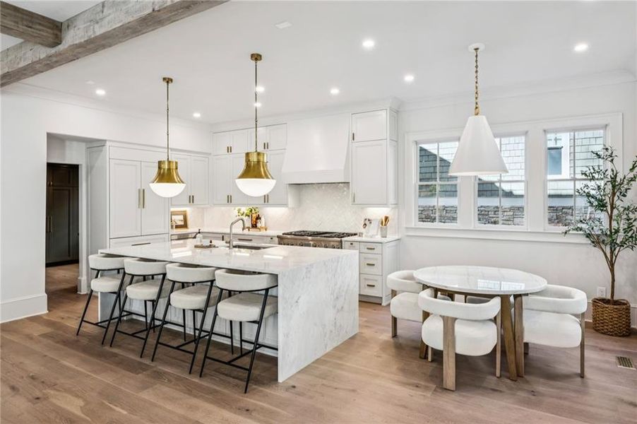 Furnished interior view inside a new home in , Atlanta (Image 16). Furnished interior view inside a new home in , Atlanta (Image 16).