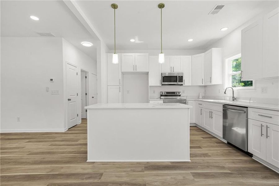 Furnished interior view inside a new home in , Covington (Image 15).