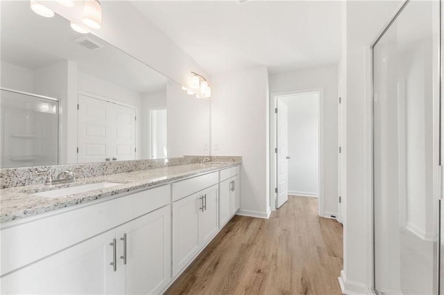 Furnished interior view inside a new home in Oakhill Estates, Adairsville (Image 8).