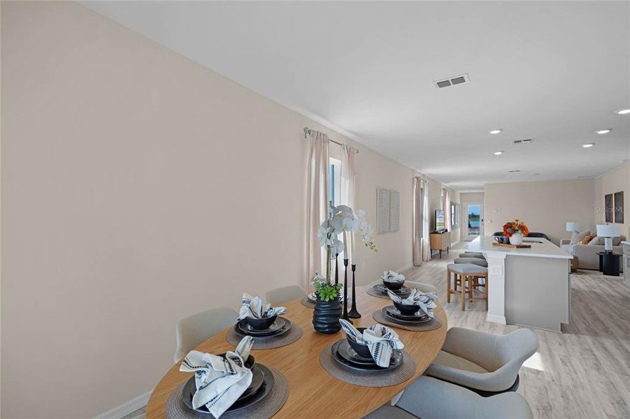 Furnished interior view inside a new home in , Winter Haven (Image 10).