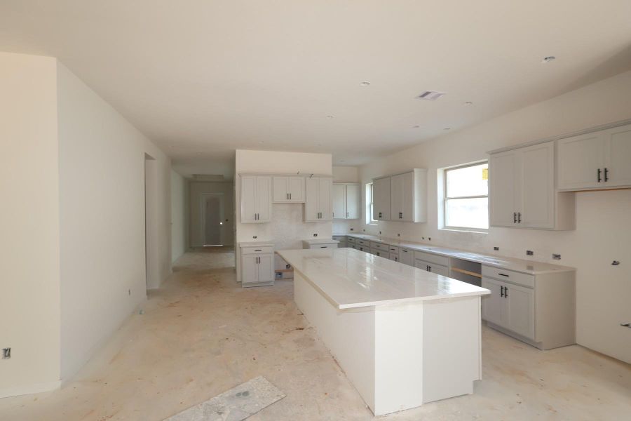 In-progress construction of a new home in Escondido 60' Homesites, Magnolia, TX (Image 6).