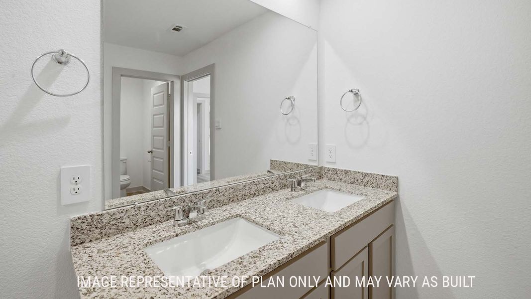 Representative furnished interior of a home built from the Lakeway by D.R. Horton in Reserve at Mallard Lakes, Orange (Image 6).