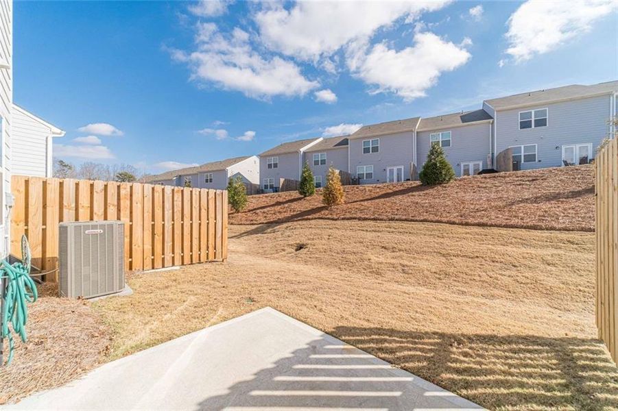Exterior details and patio area of a home in , Winder (Image 3).