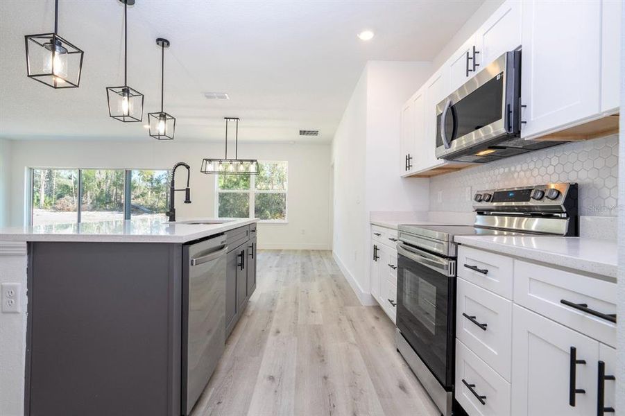 Furnished interior view inside a new home in , North Port (Image 10).