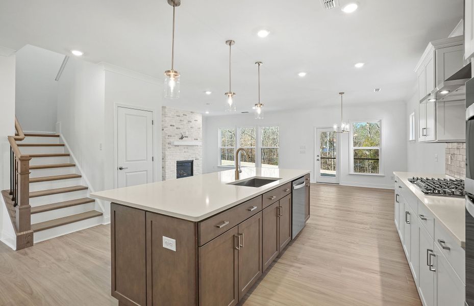Furnished interior view inside a new home in Forest Creek, Waxhaw (Image 14).