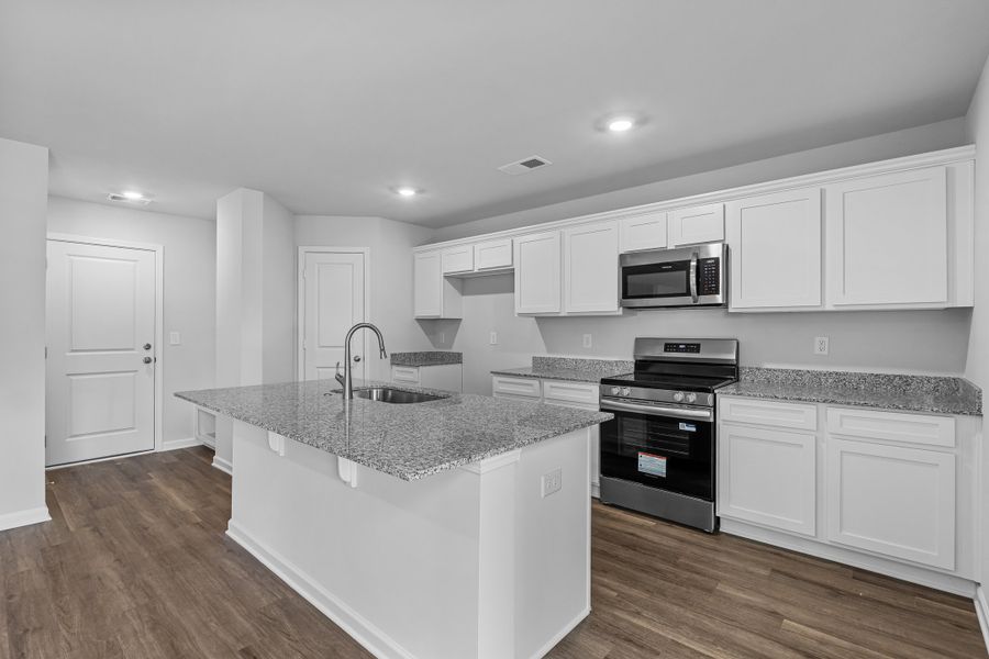 Furnished interior view inside a new home in Crystal Downs, Sumter (Image 4). Furnished interior view inside a new home in Crystal Downs, Sumter (Image 4).