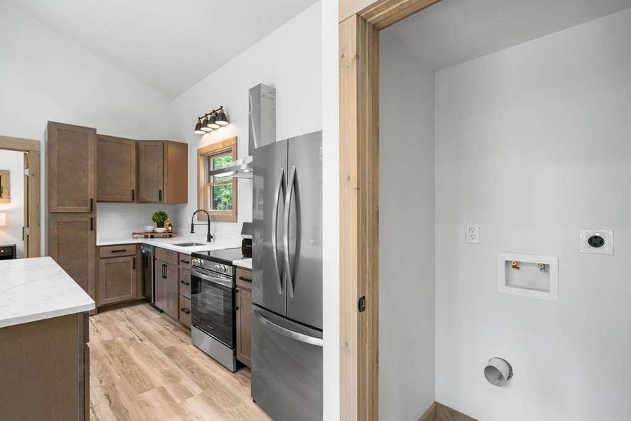 Furnished interior view inside a new home in , Morganton (Image 15).