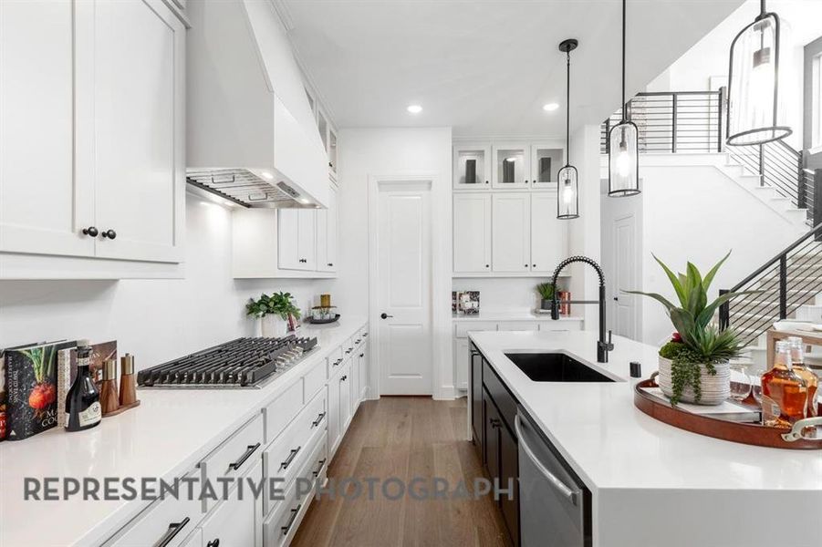 Furnished interior view inside a new home in Landmark, Denton (Image 6).