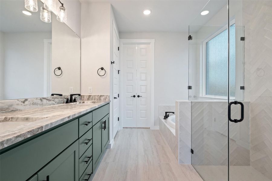 Furnished interior view inside a new home in Flora, Hutto (Image 8).