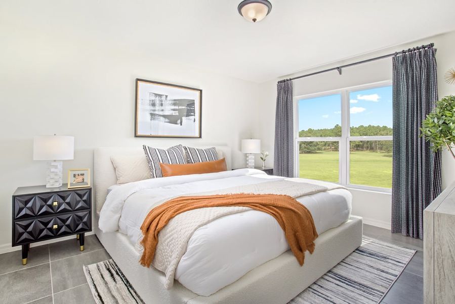 Representative furnished interior of a home built from the 1393 by KB Home in Robins Run, Lake Wales (Image 6).