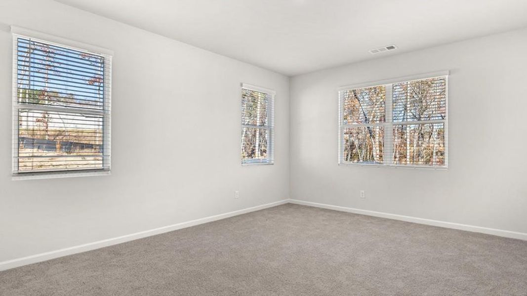 Spacious, unfurnished interior of a new home in Liberty Crossing, Braselton (Image 14). Spacious, unfurnished interior of a new home in Liberty Crossing, Braselton (Image 14).
