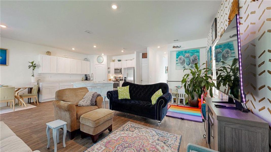 Furnished interior view inside a new home in Sawmill Branch Express, Palm Coast (Image 20).