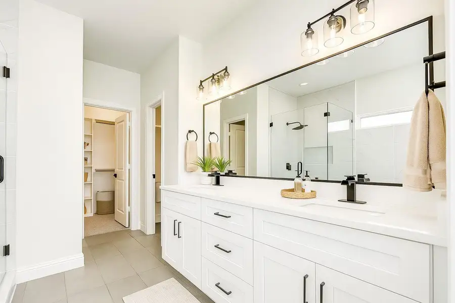 Furnished interior view inside a new home in Hill & Dale Ranch, Splendora (Image 4).