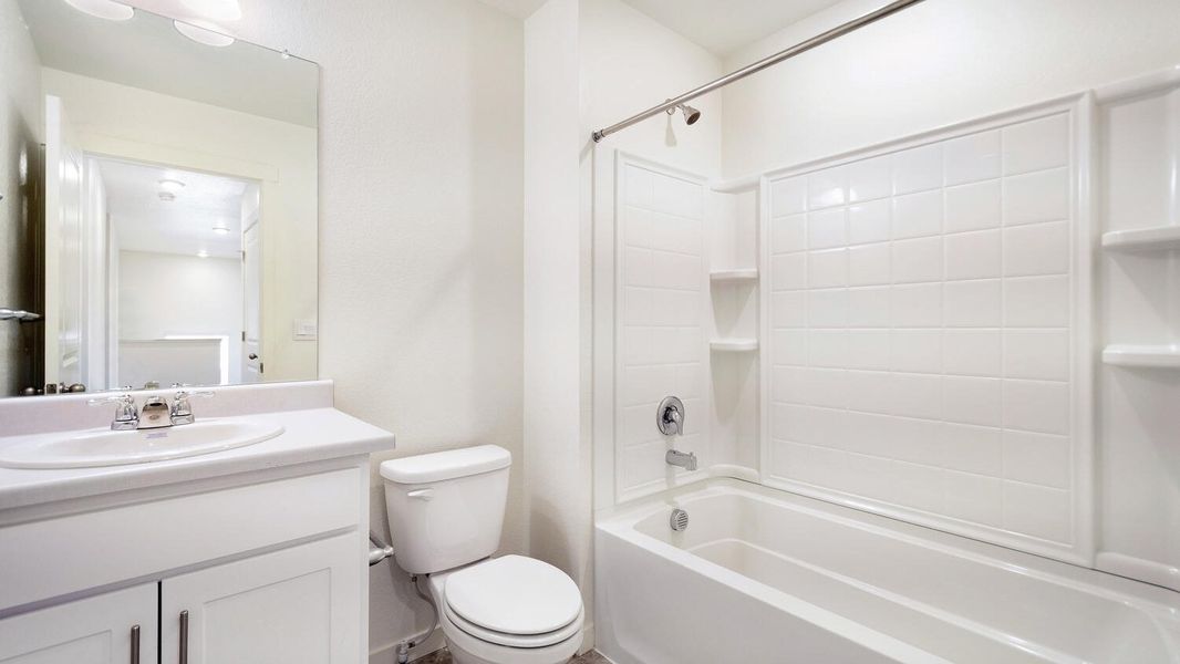Furnished interior view inside a new home in Westgate, Greeley (Image 11).