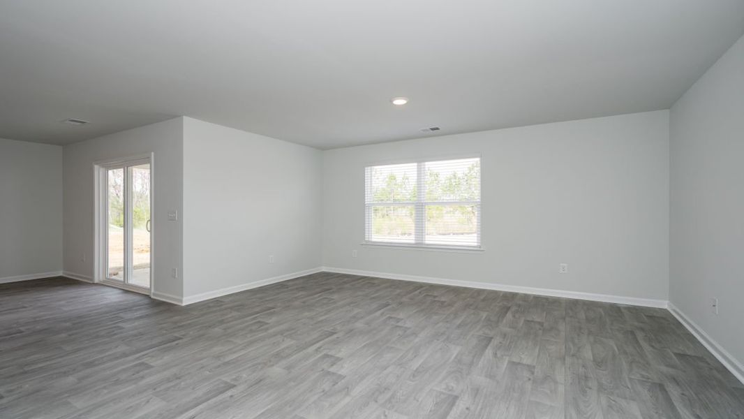 Representative unfurnished interior of a home built from the Cali by D.R. Horton in Jordanville Farms, Galivants Ferry (Image 30).