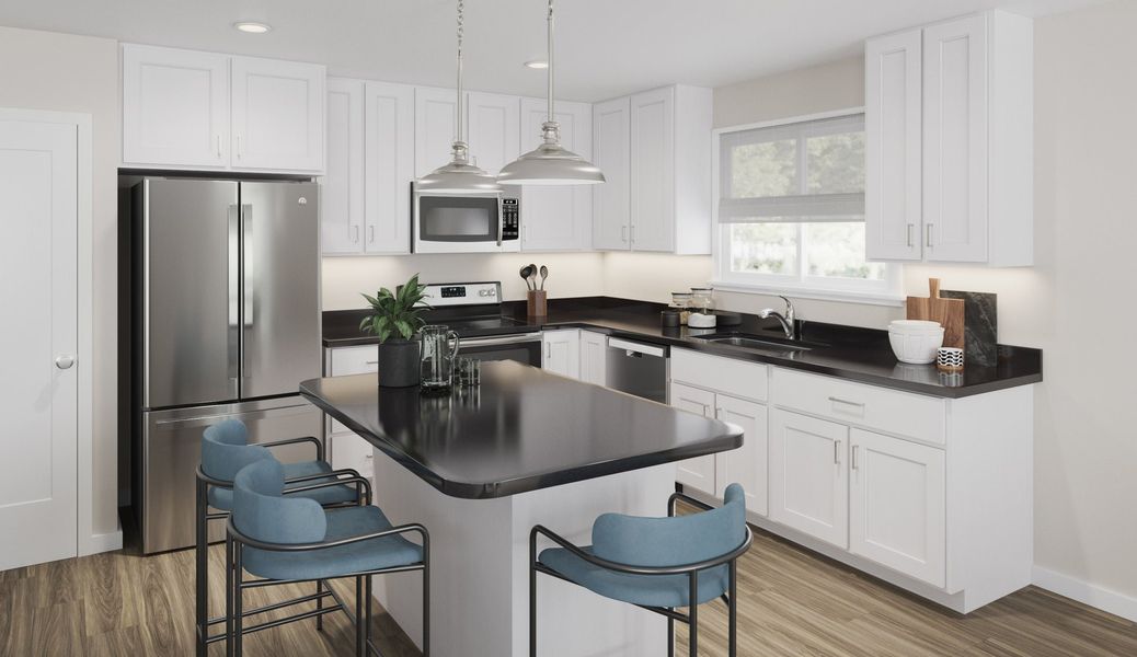Representative furnished interior of a home built from the Beacon by Fischer Homes in Cherry Glen, Euharlee (Image 9). Representative furnished interior of a home built from the Beacon by Fischer Homes in Cherry Glen, Euharlee (Image 9).