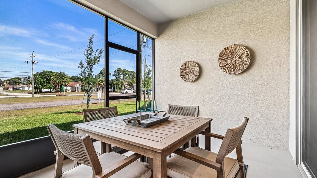 Representative exterior details of a home built from the Venice by Maronda Homes in Malabar Springs, Palm Bay (Image 3).