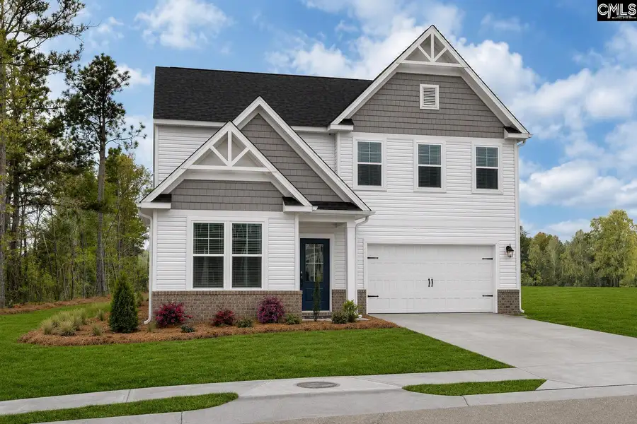 Front exterior of a new home in Boykin Hills, Chapin, SC, highlighting curb appeal (Image 1). Front exterior of a new home in Boykin Hills, Chapin, SC, highlighting curb appeal (Image 1).
