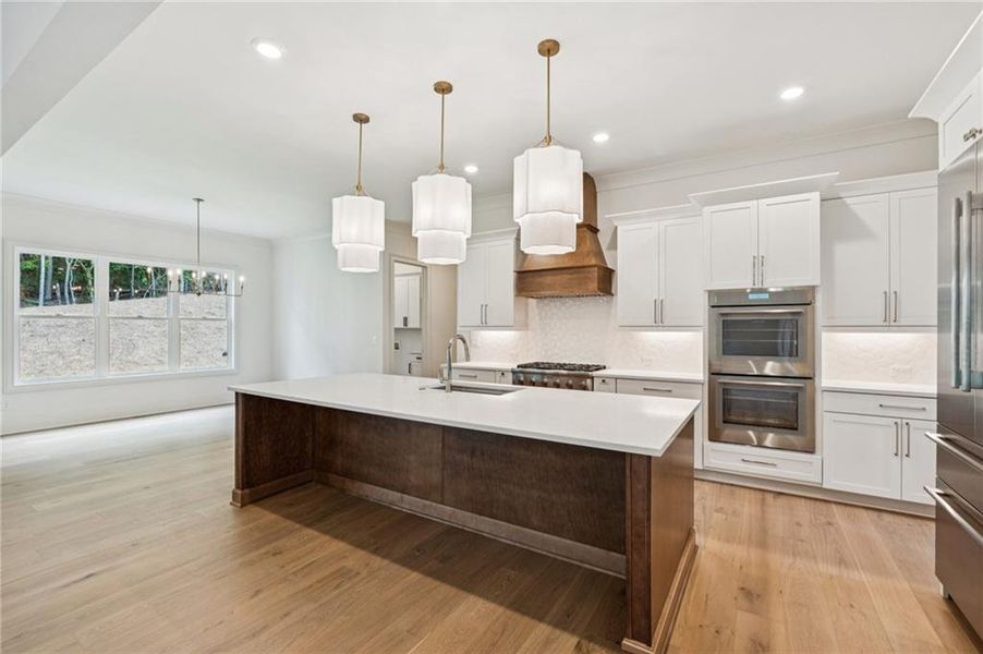 Furnished interior view inside a new home in , Cumming (Image 7).