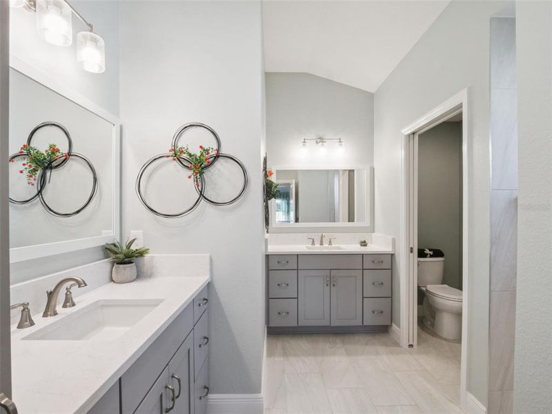 Furnished interior view inside a new home in , The Villages (Image 11).