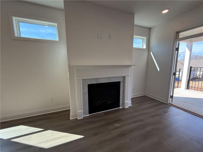 Spacious, unfurnished interior of a new home in , Hiram (Image 28).