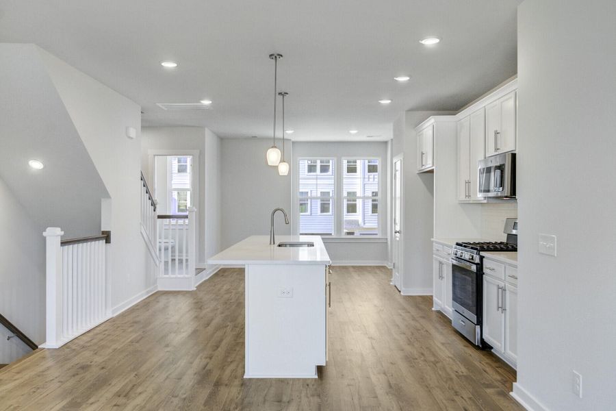 Furnished interior view inside a new home in , Johns Island (Image 4).