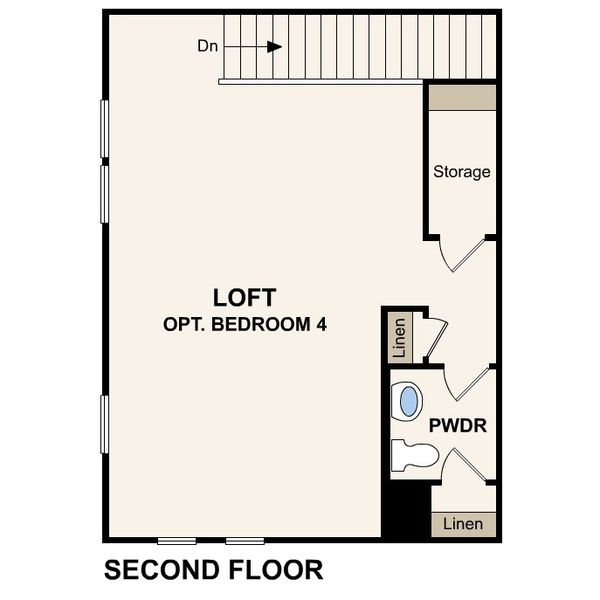 2D floor plan layout for the Denali II by Century Communities in Crosswinds, Niederwald, TX (Image 4). 2D floor plan layout for the Denali II by Century Communities in Crosswinds, Niederwald, TX (Image 4).