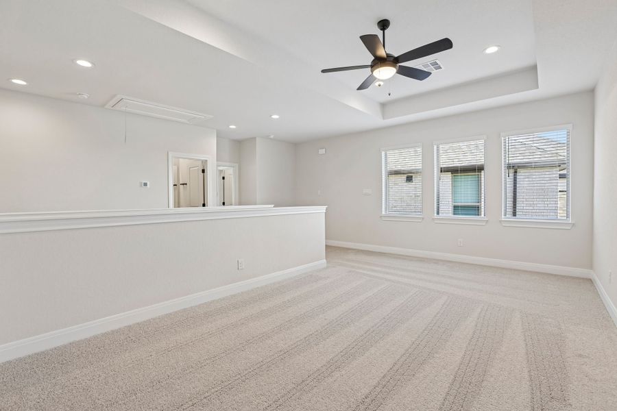 Spacious, unfurnished interior of a new home in 6 Creeks, Kyle (Image 23).