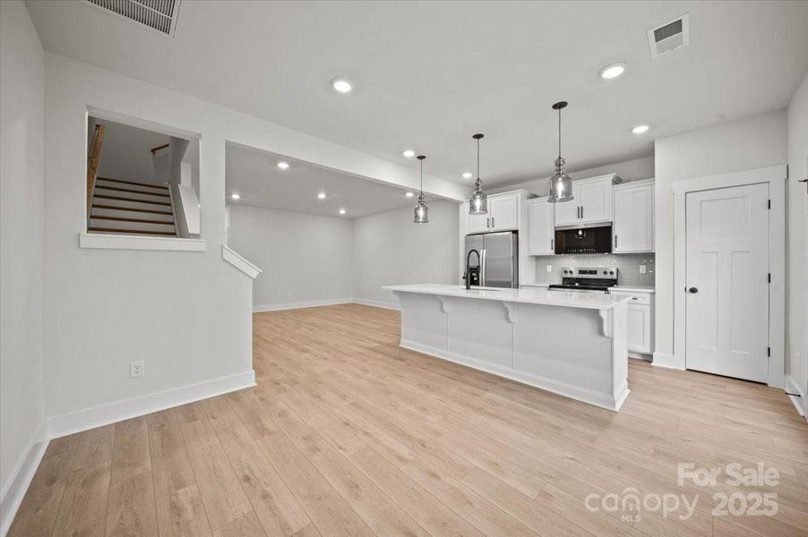Furnished interior view inside a new home in Clayton Crossing, Arden (Image 6). Furnished interior view inside a new home in Clayton Crossing, Arden (Image 6).