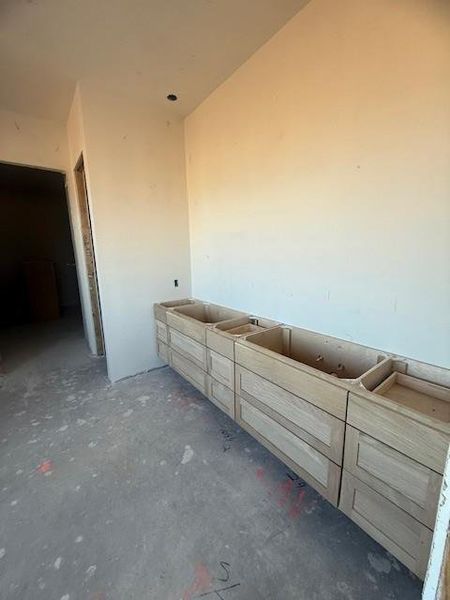 In-progress construction of a new home in , Argyle, TX (Image 17).