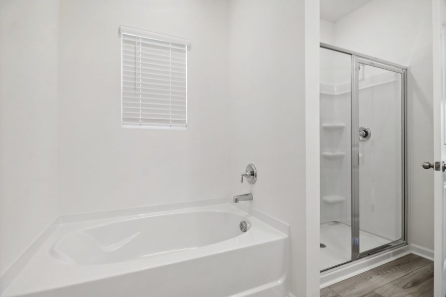 Representative furnished interior of a home built from the Buck Island II by Great Southern Homes in Providence Station at Trolley Run, Aiken (Image 19).