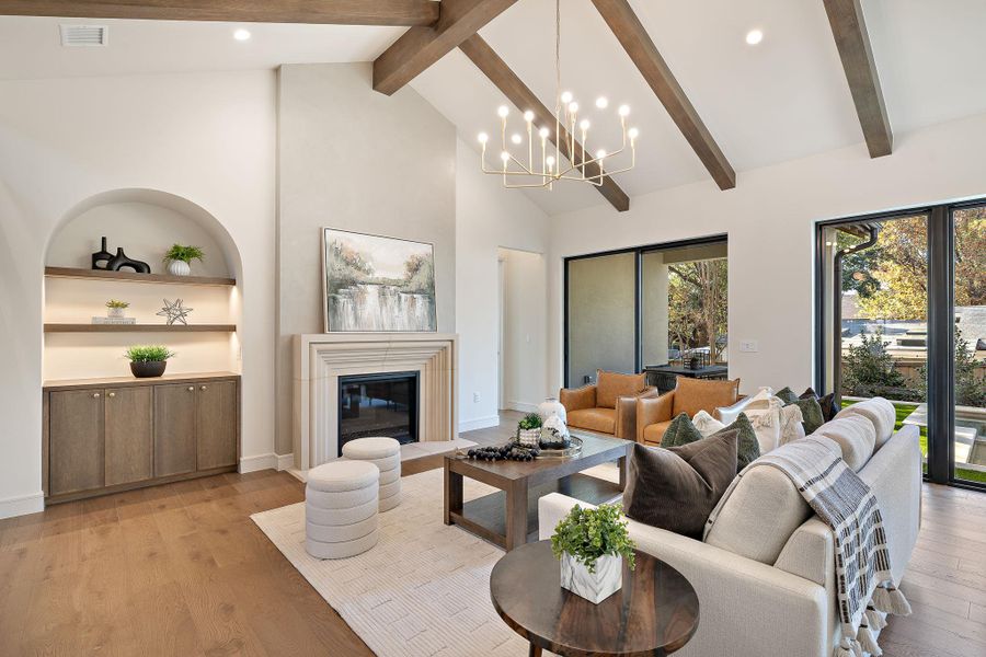 Furnished interior view inside a new home in , Austin (Image 6).