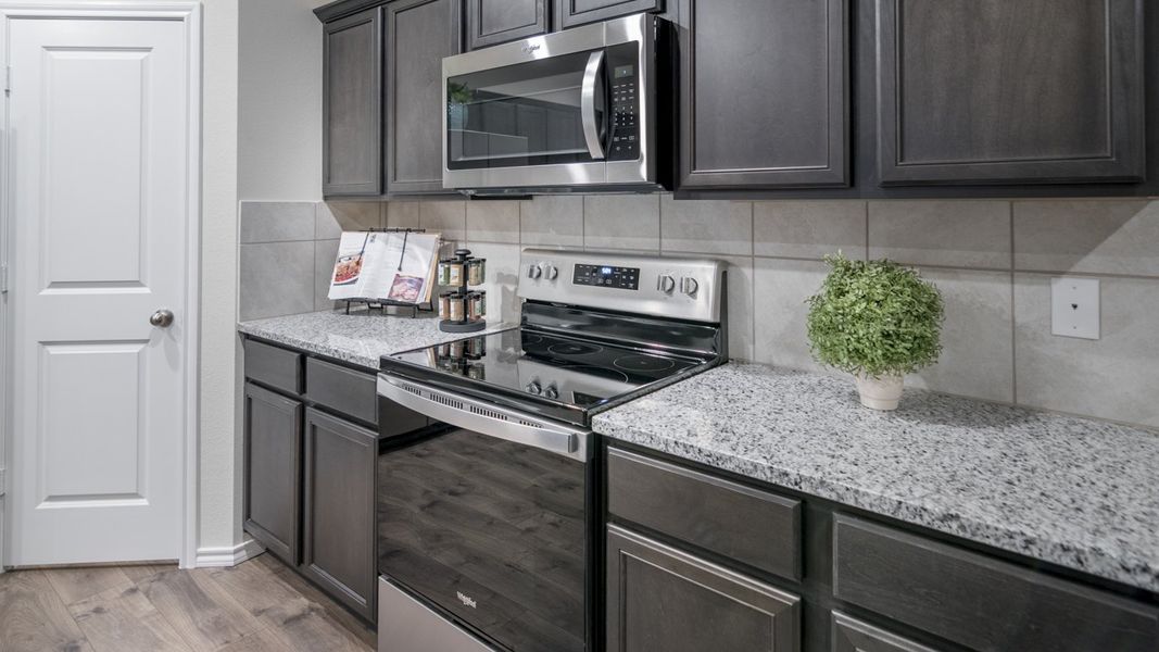 Furnished interior view inside a new home in Wildcat Ranch, Crandall (Image 9).