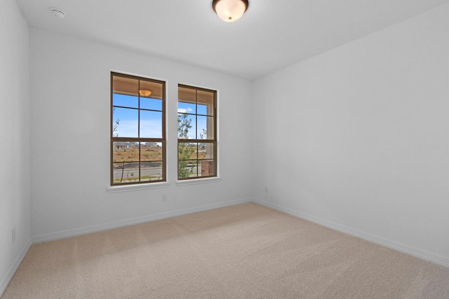Spacious, unfurnished interior of a new home in Austin Point, Richmond (Image 29).