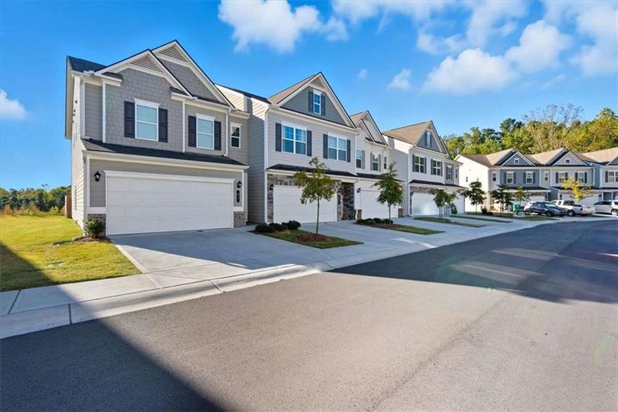 Front exterior of a new home in , Jasper, GA, highlighting curb appeal (Image 2).