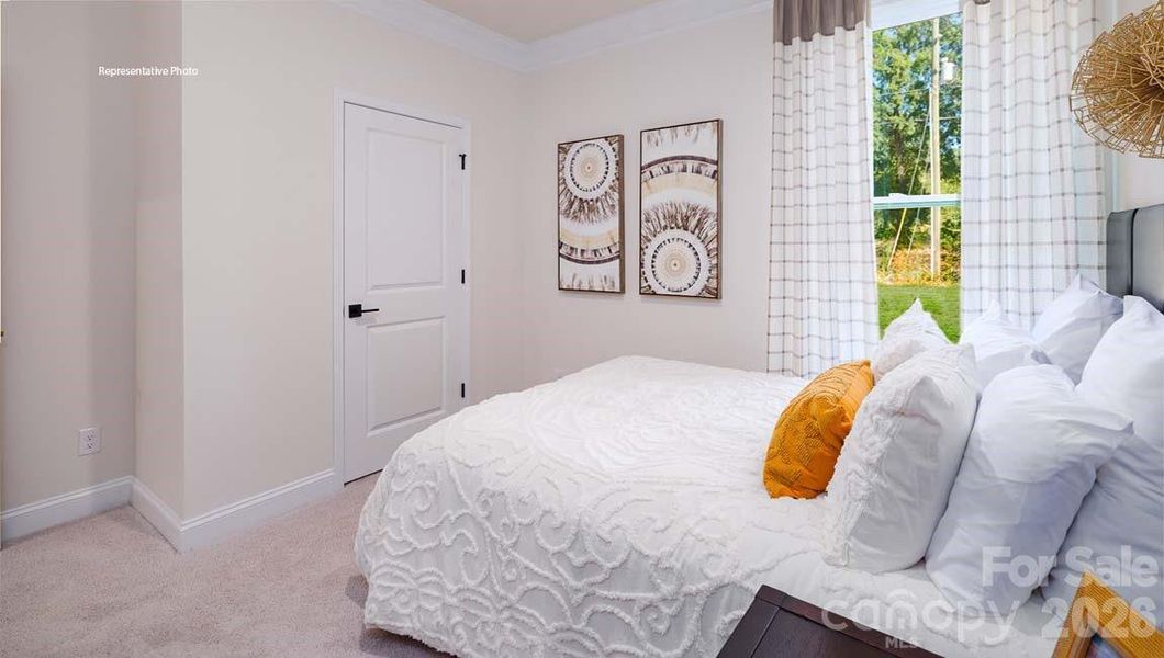 Furnished interior view inside a new home in Sylvan Creek, Denver (Image 39).