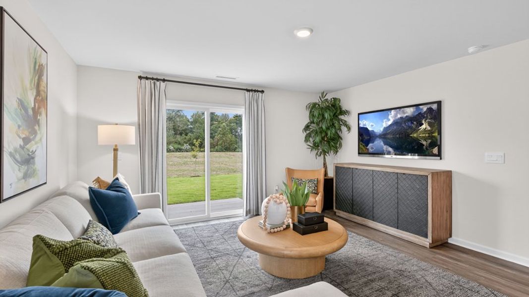 Furnished interior view inside a new home in Chandler Pointe, Rural Hall (Image 9).
