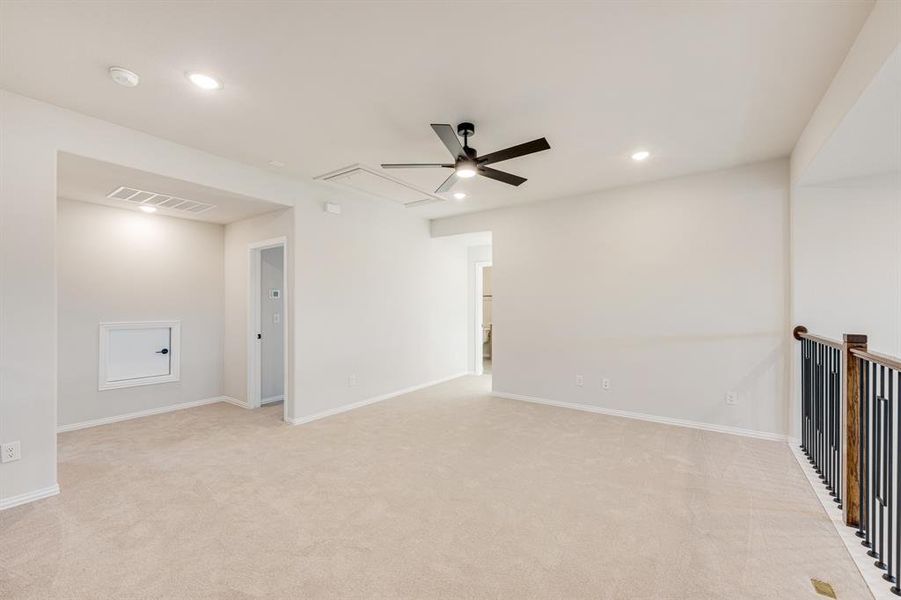 Spacious, unfurnished interior of a new home in Woodstone, Providence Village (Image 29). Spacious, unfurnished interior of a new home in Woodstone, Providence Village (Image 29).