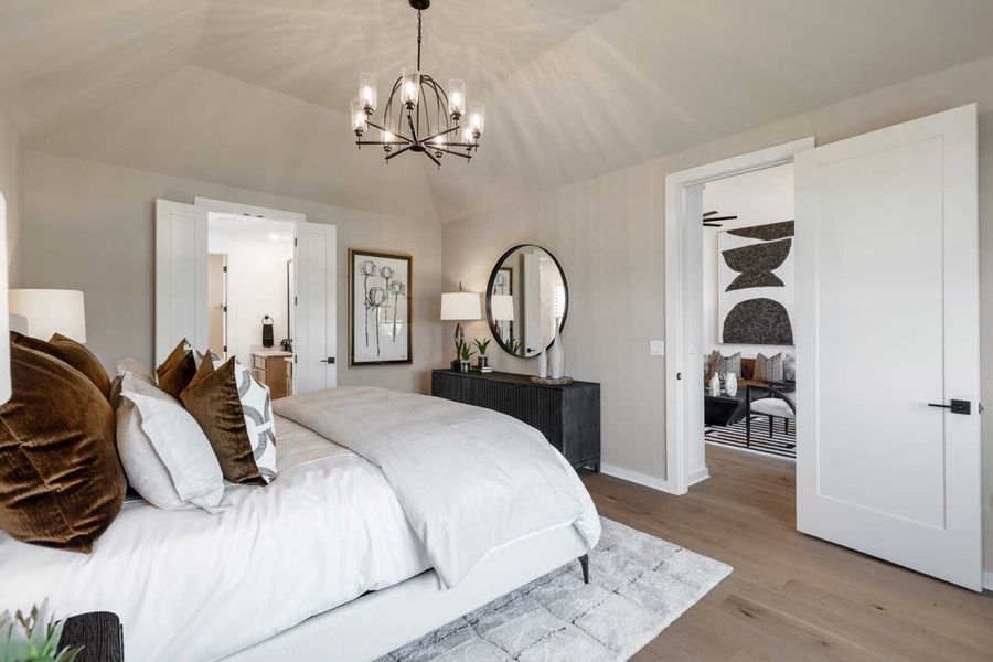 Representative Primary Bedroom - some options shown