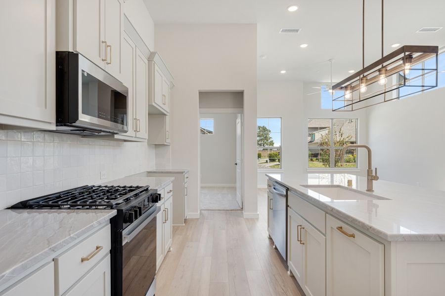 Furnished interior view inside a new home in Woodbridge Villas, Wylie (Image 32).