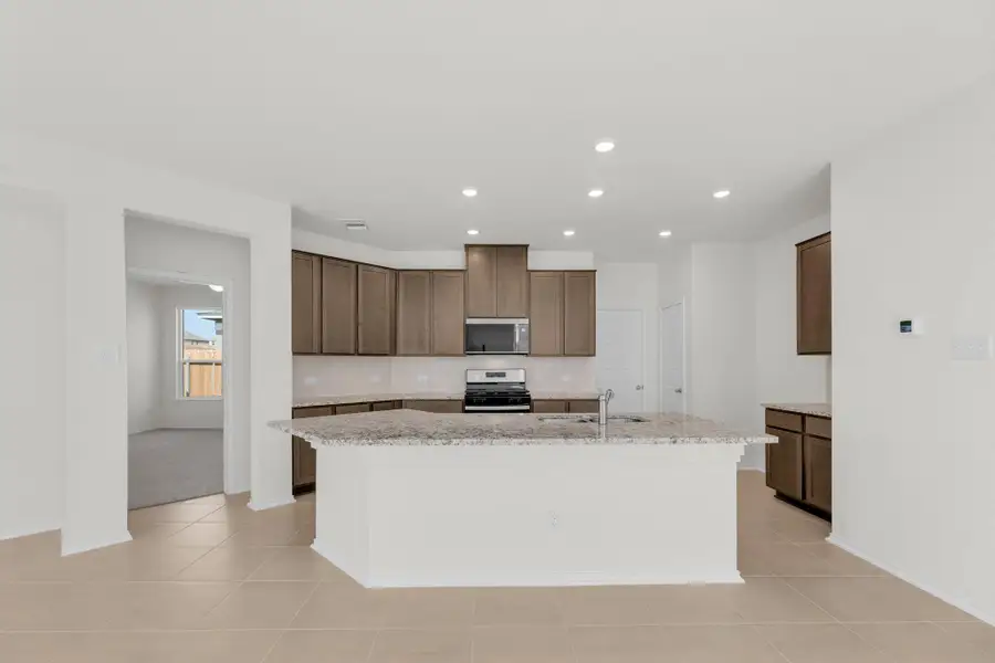 Furnished interior view inside a new home in Salerno - Heritage Collection, Round Rock (Image 11). Furnished interior view inside a new home in Salerno - Heritage Collection, Round Rock (Image 11).