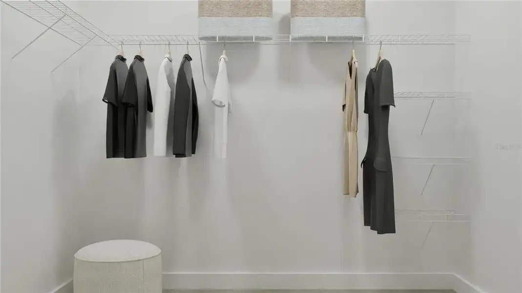 Furnished interior view inside a new home in Ranches at Lake McLeod, Eagle Lake (Image 16).