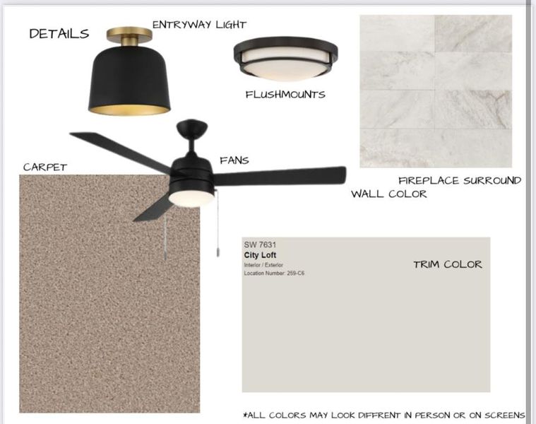 Sample of building materials used in homes in White Oak, Arlington (Image 6).