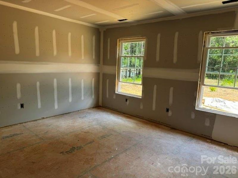 In-progress construction of a new home in , Granite Falls, NC (Image 10).