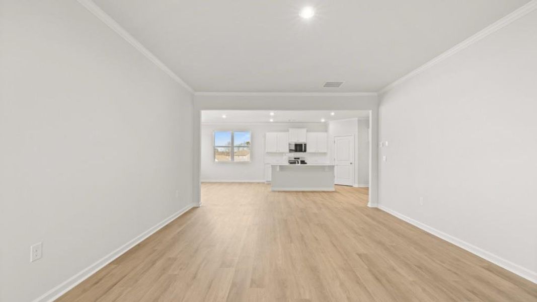 Spacious, unfurnished interior of a new home in Braselton Village, Braselton (Image 10).