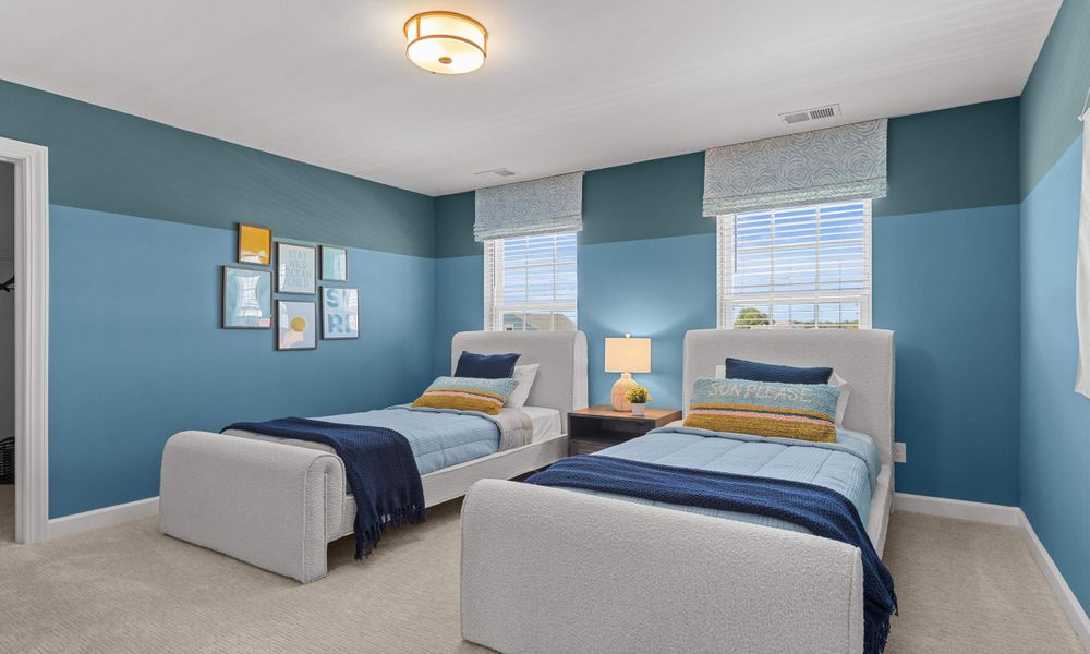 Representative furnished interior of a home built from the The Hibiscus by Chesapeake Homes in Traditions at Carolina Forest, Myrtle Beach (Image 45).