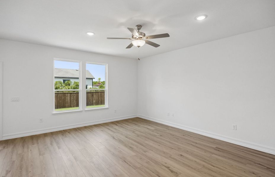 Spacious, unfurnished interior of a new home in Anna Town Square, Anna (Image 14). Spacious, unfurnished interior of a new home in Anna Town Square, Anna (Image 14).